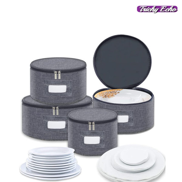 Trichy Echo Storage For China Plates Dish Dinnerware Storage Containers